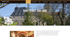 Desktop Screenshot of abbaye-fleury.com